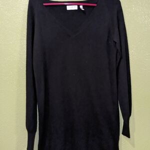 Black V-Neck Sweater